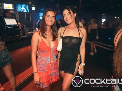 A professional photo of guests enjoying themselves at Cocktails Nightclub from our gallery.