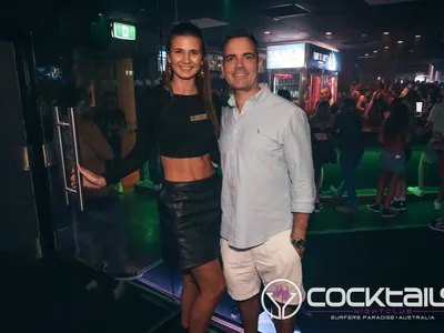 A professional photo of guests enjoying themselves at Cocktails Nightclub from our gallery.