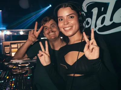 A professional photo of guests enjoying themselves at Cocktails Nightclub from our gallery.