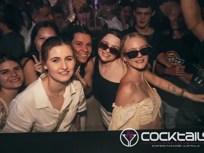 A professional photo of guests enjoying themselves at Cocktails Nightclub from our gallery.