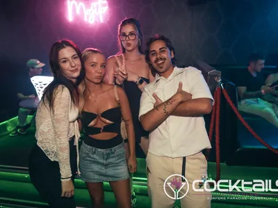 A professional photo of guests enjoying themselves at Cocktails Nightclub from our gallery.