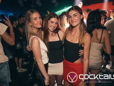 A professional photo of guests enjoying themselves at Cocktails Nightclub from our gallery.