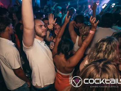 A professional photo of guests enjoying themselves at Cocktails Nightclub from our gallery.