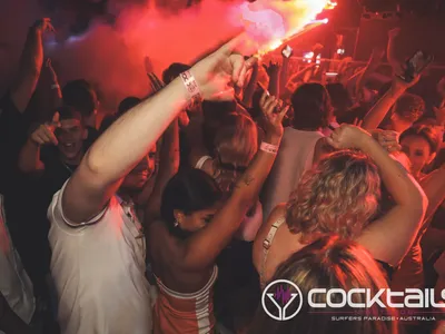 A professional photo of guests enjoying themselves at Cocktails Nightclub from our gallery.