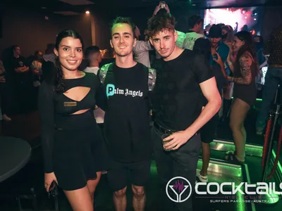 A professional photo of guests enjoying themselves at Cocktails Nightclub from our gallery.