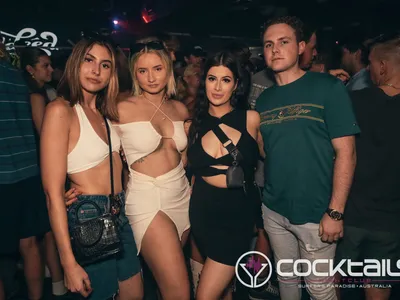 A professional photo of guests enjoying themselves at Cocktails Nightclub from our gallery.