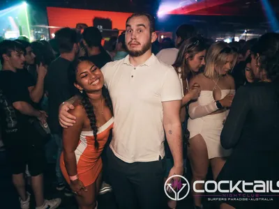 A professional photo of guests enjoying themselves at Cocktails Nightclub from our gallery.