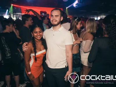 A professional photo of guests enjoying themselves at Cocktails Nightclub from our gallery.