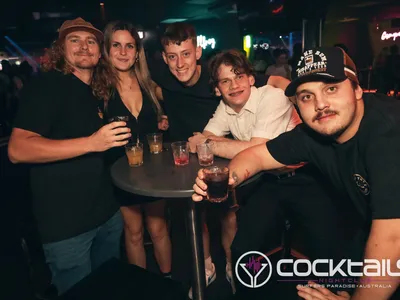 A professional photo of guests enjoying themselves at Cocktails Nightclub from our gallery.