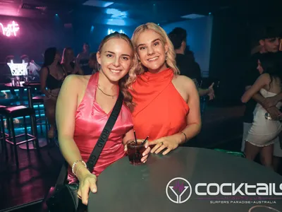 A professional photo of guests enjoying themselves at Cocktails Nightclub from our gallery.