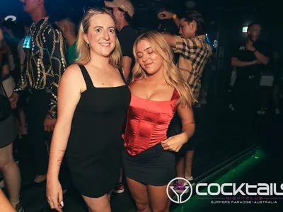 A professional photo of guests enjoying themselves at Cocktails Nightclub from our gallery.