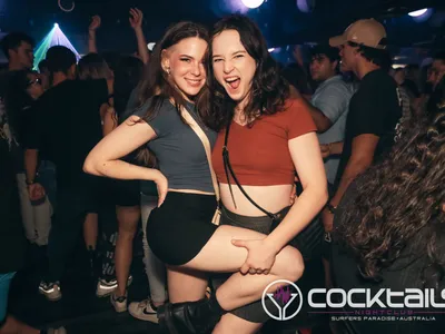 A professional photo of guests enjoying themselves at Cocktails Nightclub from our gallery.