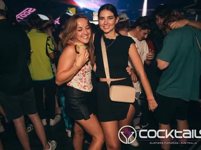 A professional photo of guests enjoying themselves at Cocktails Nightclub from our gallery.