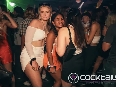 A professional photo of guests enjoying themselves at Cocktails Nightclub from our gallery.