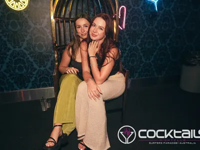 A professional photo of guests enjoying themselves at Cocktails Nightclub from our gallery.