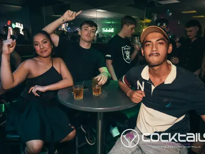 A professional photo of guests enjoying themselves at Cocktails Nightclub from our gallery.