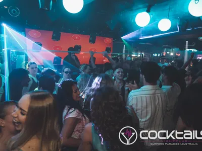 A professional photo of guests enjoying themselves at Cocktails Nightclub from our gallery.