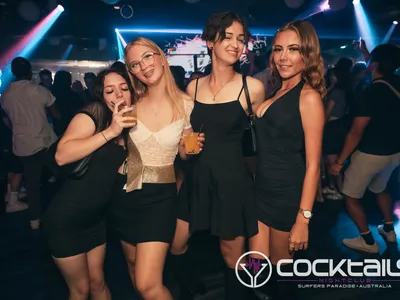 A professional photo of guests enjoying themselves at Cocktails Nightclub from our gallery.