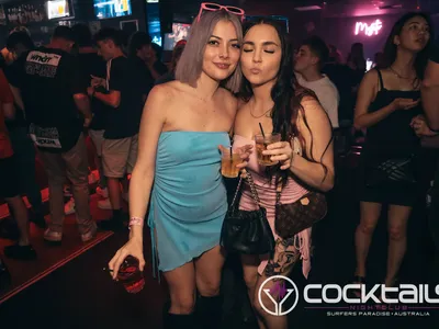 A professional photo of guests enjoying themselves at Cocktails Nightclub from our gallery.