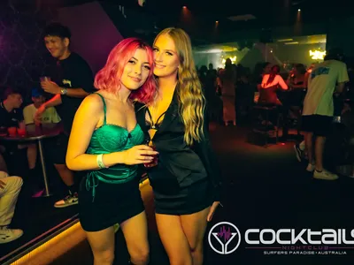 A professional photo of guests enjoying themselves at Cocktails Nightclub from our gallery.