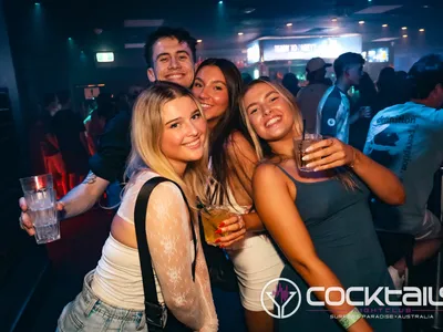 A professional photo of guests enjoying themselves at Cocktails Nightclub from our gallery.