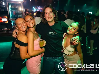 A professional photo of guests enjoying themselves at Cocktails Nightclub from our gallery.