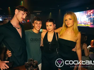 A professional photo of guests enjoying themselves at Cocktails Nightclub from our gallery.