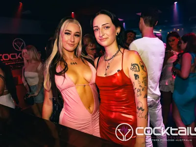 A professional photo of guests enjoying themselves at Cocktails Nightclub from our gallery.