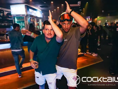 A professional photo of guests enjoying themselves at Cocktails Nightclub from our gallery.