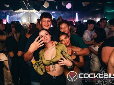 A professional photo of guests enjoying themselves at Cocktails Nightclub from our gallery.