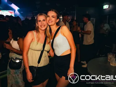 A professional photo of guests enjoying themselves at Cocktails Nightclub from our gallery.