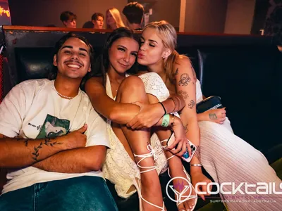 A professional photo of guests enjoying themselves at Cocktails Nightclub from our gallery.