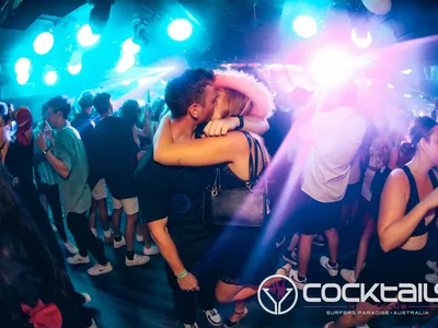 A professional photo of guests enjoying themselves at Cocktails Nightclub from our gallery.