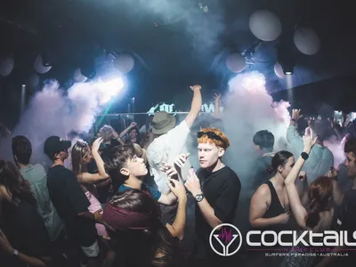 A professional photo of guests enjoying themselves at Cocktails Nightclub from our gallery.