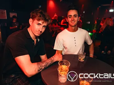 A professional photo of guests enjoying themselves at Cocktails Nightclub from our gallery.