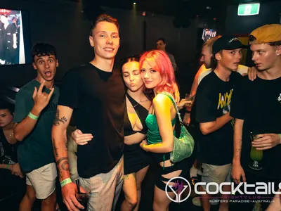 A professional photo of guests enjoying themselves at Cocktails Nightclub from our gallery.