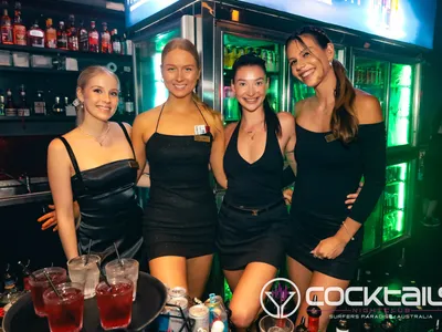 A professional photo of guests enjoying themselves at Cocktails Nightclub from our gallery.