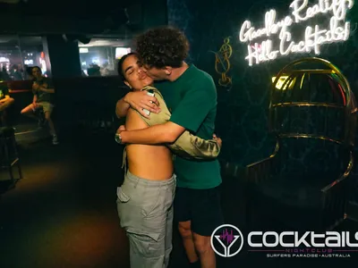 A professional photo of guests enjoying themselves at Cocktails Nightclub from our gallery.