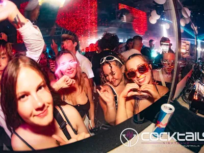 A professional photo of guests enjoying themselves at Cocktails Nightclub from our gallery.