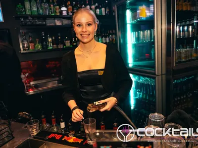 A professional photo of guests enjoying themselves at Cocktails Nightclub from our gallery.