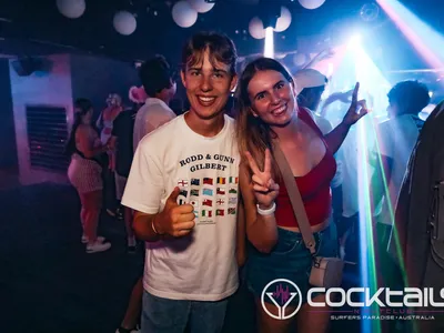 A professional photo of guests enjoying themselves at Cocktails Nightclub from our gallery.