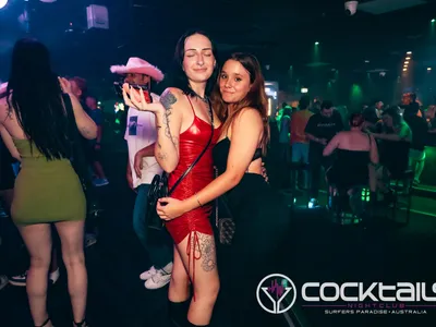 A professional photo of guests enjoying themselves at Cocktails Nightclub from our gallery.