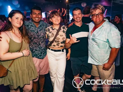 A professional photo of guests enjoying themselves at Cocktails Nightclub from our gallery.