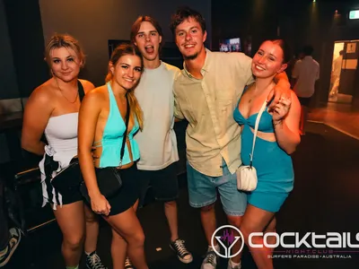 A professional photo of guests enjoying themselves at Cocktails Nightclub from our gallery.