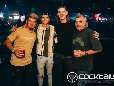 A professional photo of guests enjoying themselves at Cocktails Nightclub from our gallery.