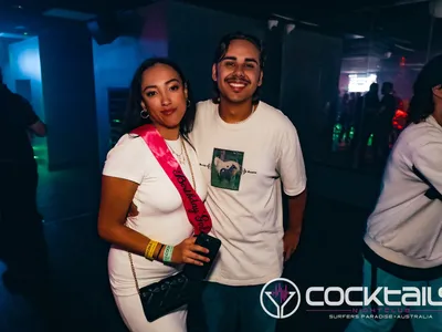 A professional photo of guests enjoying themselves at Cocktails Nightclub from our gallery.