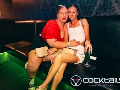 A professional photo of guests enjoying themselves at Cocktails Nightclub from our gallery.