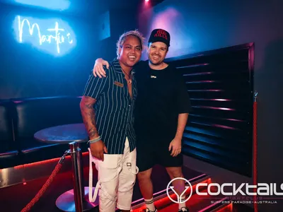 A professional photo of guests enjoying themselves at Cocktails Nightclub from our gallery.