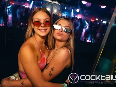 A professional photo of guests enjoying themselves at Cocktails Nightclub from our gallery.