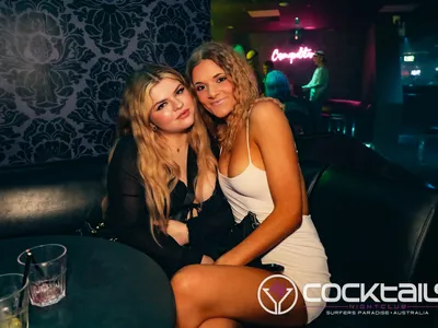 A professional photo of guests enjoying themselves at Cocktails Nightclub from our gallery.